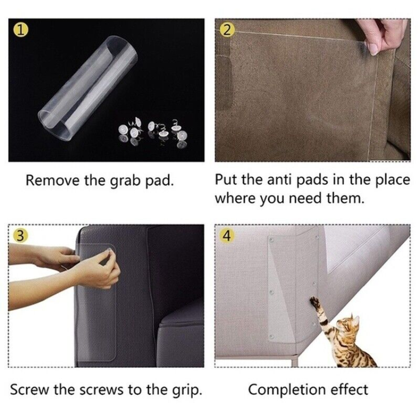Protector de sofas-Antirasguños Pack x5